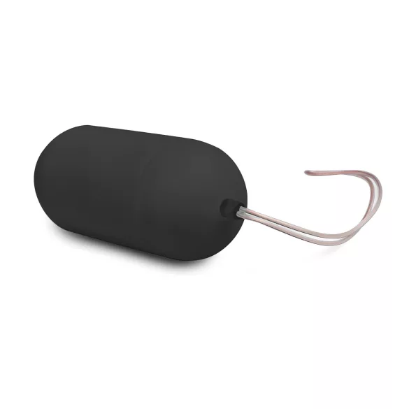 Easytoys - fjernbetjent vibrerende æg - sort