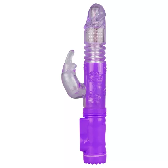 Easytoys Bunny - rabbit vibrator med rotation - silikone lilla