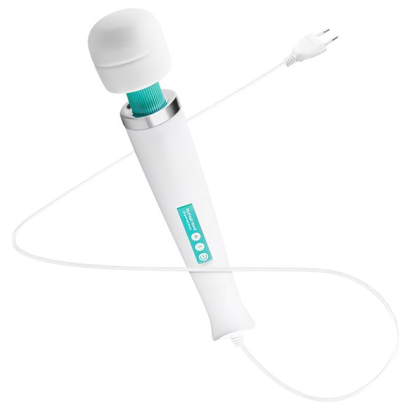 MyMagicWand - wand vibrator - kraftig massage - hvid/turkis