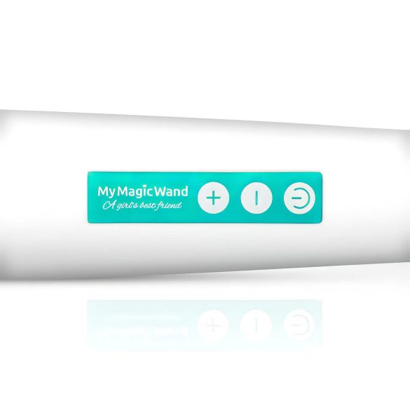 MyMagicWand - wand vibrator - kraftig massage - hvid/turkis