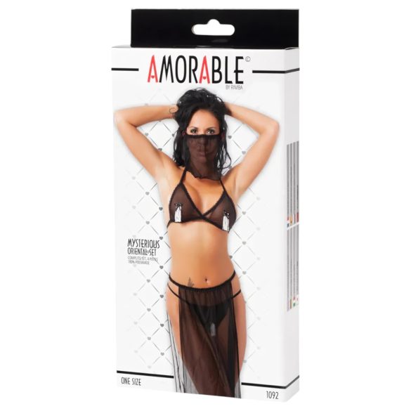 Amorable - kostume - mavedanser - sort - S-L