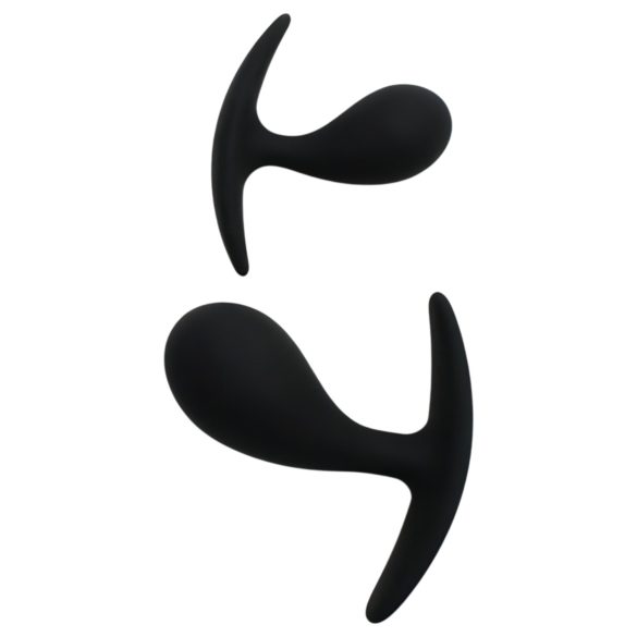 Rimba Copenhagen - anal plug sæt - sort (2 stk)