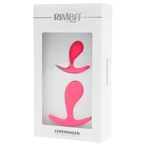 Rimba Copenhagen - analplug sæt - pink - 2 stk
