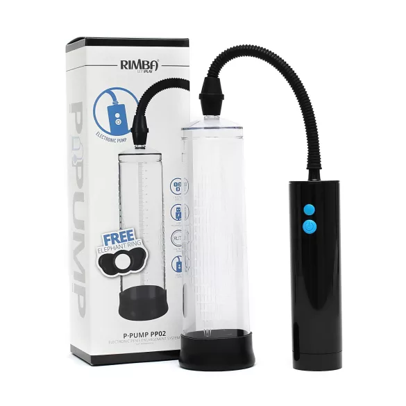 Rimba P-PP02 - automatisk penispumpe - gennemsigtig