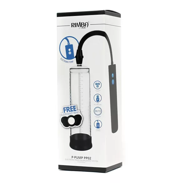 Rimba P-PP02 - automatisk penispumpe - gennemsigtig