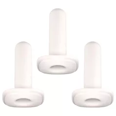 Kiiroo Onyx - masturbator manchet - standard fit 3 stk hvid