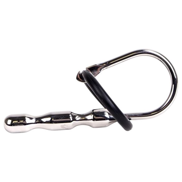 Kiotos - dilator til urinrør - rustfrit stål med silikone ringe - 8cm