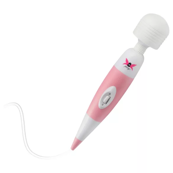 Pixey - trådet massagevibrator (lyserød)