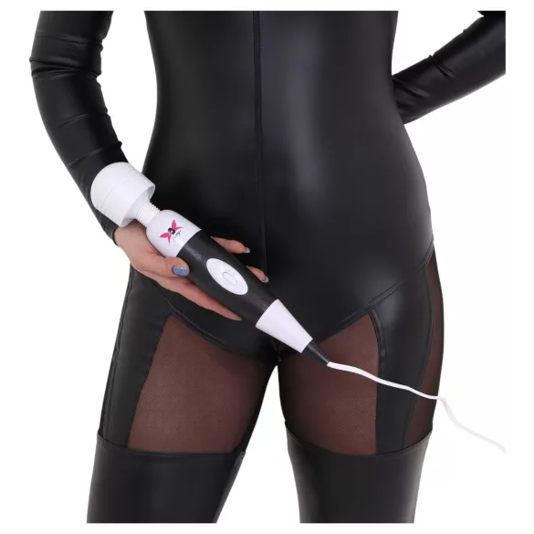 Pixey - trådet massagevibrator (sort)