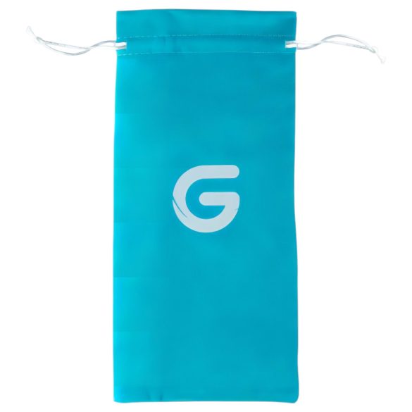 Gildo Glass No. 20 - glasdildo med perler - gennemsigtig