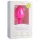 Easytoys Diamond - analplug med hvid sten - mellem - pink