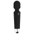 EasyToys - mini wand vibrator - genopladelig - sort