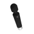EasyToys - mini wand vibrator - genopladelig - sort