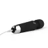 EasyToys - mini wand vibrator - genopladelig - sort