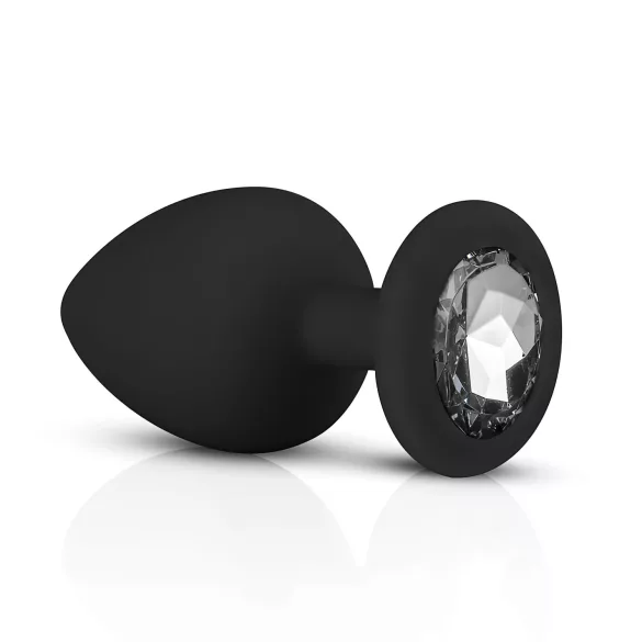 Easytoys Diamond - analplug sæt - sort