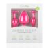 Easytoys Diamond - analplugsæt - pink
