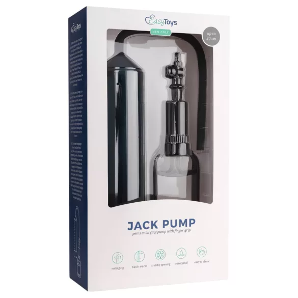 Easytoys - penis pumpe - finger greb - sort