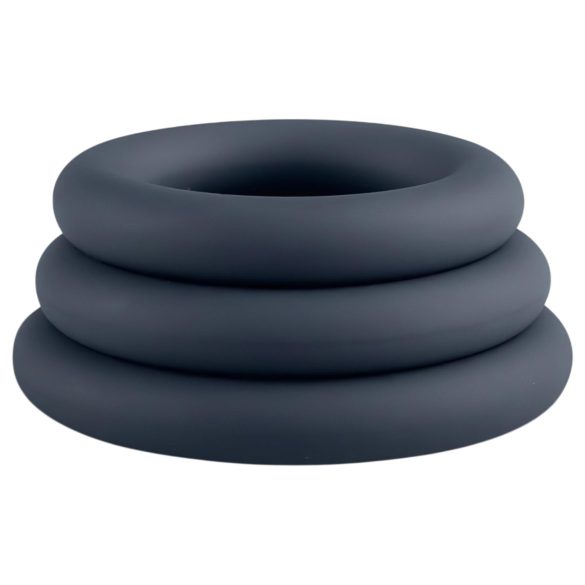 Boners - penisringsæt - 3 stk - grå