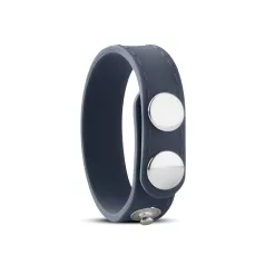 Boners - penisring - justerbar - grå - S/M