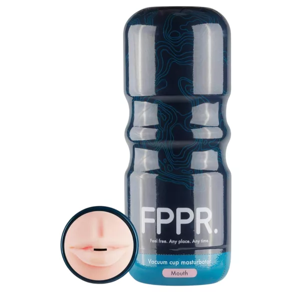 FPPR. - realistisk mund‑masturbator (hudfarvet)