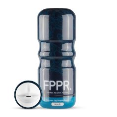 FPPR. - realistisk mund masturbator - blød silikone - hvid