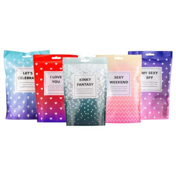 LoveBoxxx Let's Celebrate - vibratorsæt - 7 dele