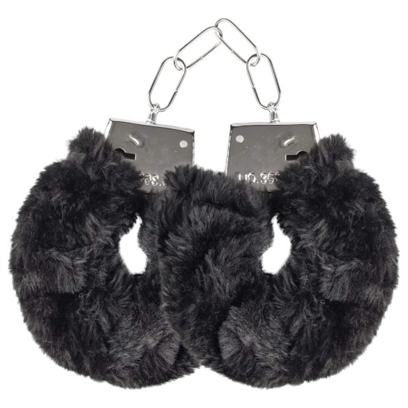 LoveBoxxx - bondage sæt med vibrator - 6 dele - sort