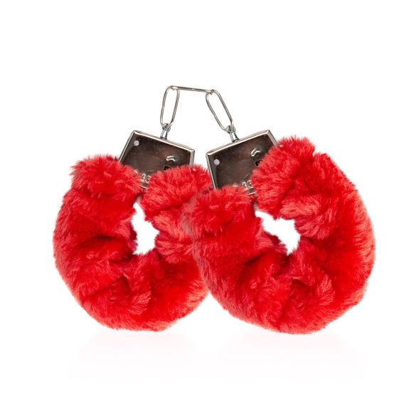 LoveBoxxx - bondage sæt med vibrator - 6 dele - rød