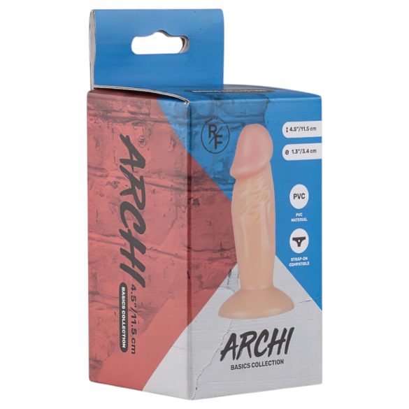 Real Fantasy Archi - realistisk dildo - 11,5cm - natur