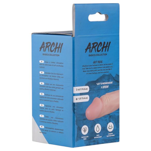 Real Fantasy Archi - realistisk dildo - 11,5cm - natur