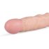 Real Fantasy Scott - naturtro dildo - 25 cm (natur)