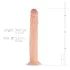 Real Fantasy Shawn - realistisk stor dildo - 35cm natur