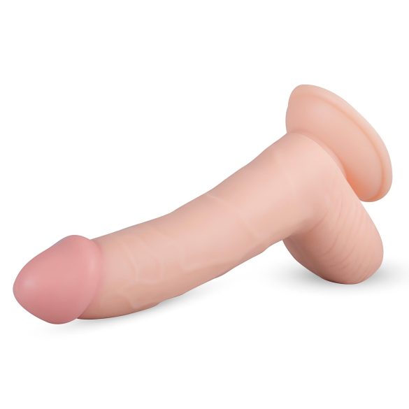 Real Fantasy Cliff - realistisk dildo med pung - 22 cm - natur