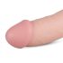 Real Fantasy Cliff - realistisk dildo med pung - 22 cm - natur
