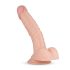Real Fantasy Derek - realistisk dildo med pung - 22cm - naturfarve
