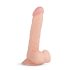 Real Fantasy Felix - dildo med testikler - realistisk - 22cm - hudfarvet
