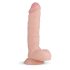 Real Fantasy Glynn - dildo med pung - realistisk - 25cm - naturfarvet