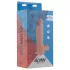 Real Fantasy Glynn - dildo med pung - realistisk - 25cm - naturfarvet