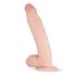 Real Fantasy Dwane - realistisk dildo med testikler - 31cm - natur