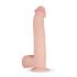 Real Fantasy Lexon - realistisk dildo med testikler - 33 cm (natur)