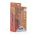 Real Fantasy Glynn - realistisk vibrator - genopladelig 25cm - natur