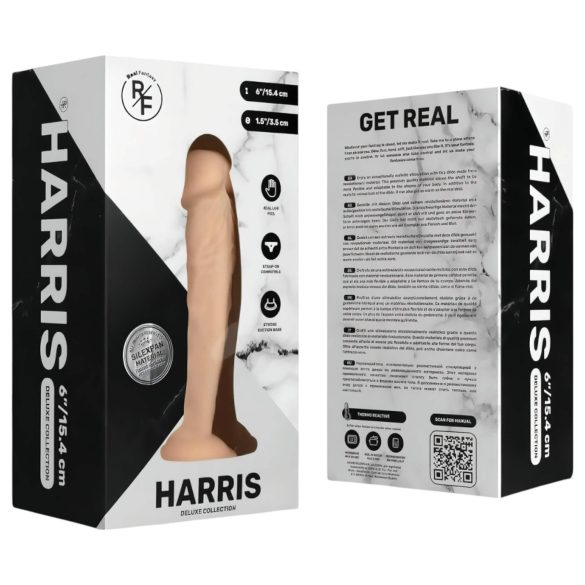 Real Fantasy Harris - realistisk dildo - 15cm - naturfarve