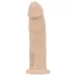 Real Fantasy Winston - dildo med vibrator og sugekop - 19cm - natur