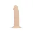 Real Fantasy Winston - dildo med vibrator og sugekop - 19cm - natur