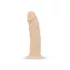 Real Fantasy Winston - dildo med vibrator og sugekop - 19cm - natur