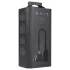 Saiz Basic - vaginapumpe - gennemsigtig/sort