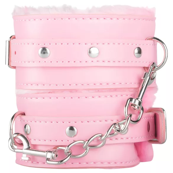 Secret Pleasure Chest - avanceret BDSM-sæt - 14 dele (pink)