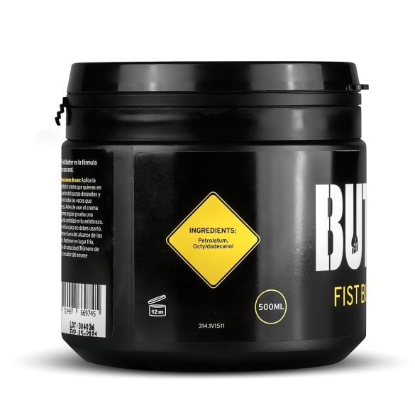 BUTTR - fisting smør - glidecreme - 500ml