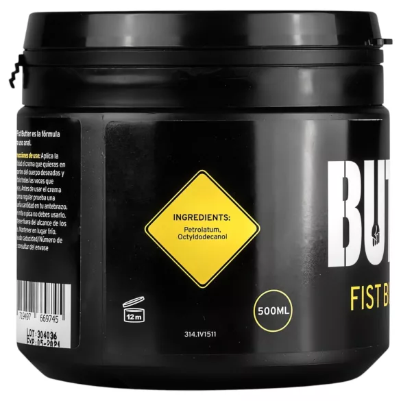 BUTTR Fisting Butter - anal fiste-smør (500 ml)
