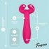 Easytoys Par - genopladelig, vandtæt parvibrator (pink)